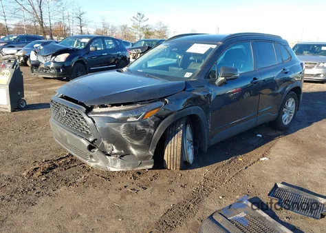 2024 Toyota Corolla Cross Le from USA, damaged, VIN 7MUCAABG5RV108902